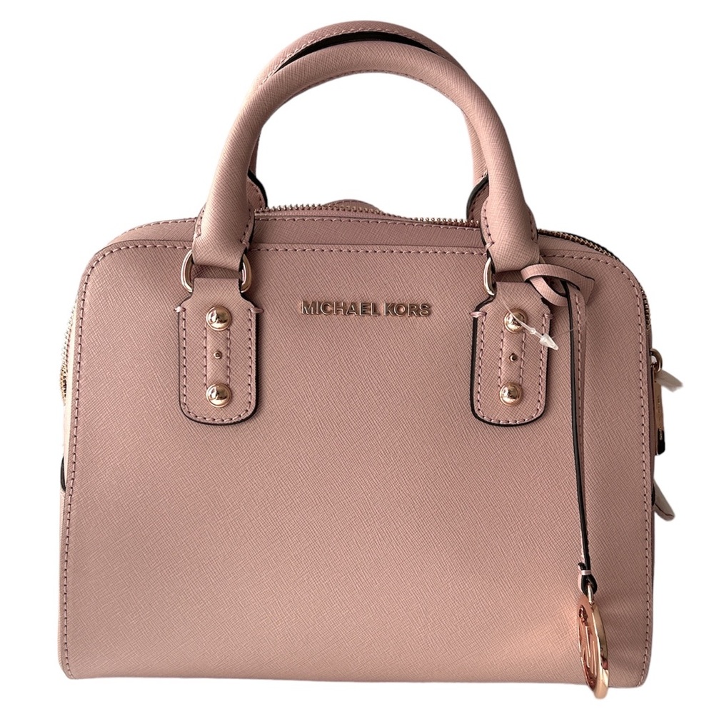 Michael Kors Rose, Gold Satchel NWT